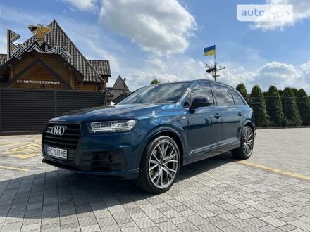 Ауди Ку 7 2018 в Львове на Automoto.ua Синий Ауди Ку 7, объемом двигателя 0 л и пробегом 69 тыс. км за 65200 $, фото 1 на Automoto.ua