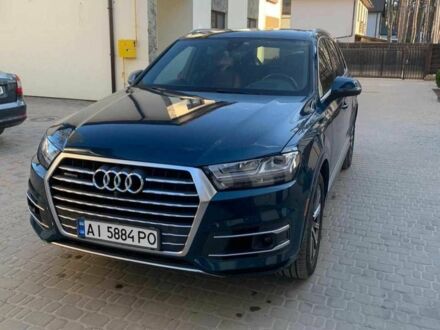 Ауди Ку 7 2018 в Киеве на Automoto.ua Синий Ауди Ку 7, объемом двигателя 3 л и пробегом 140 тыс. км за 23500 $, фото 1 на Automoto.ua