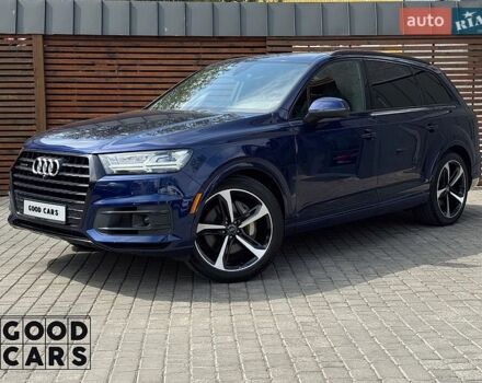 Синий Ауди Ку 7, объемом двигателя 3 л и пробегом 123 тыс. км за 36500 $, фото 1 на Automoto.ua