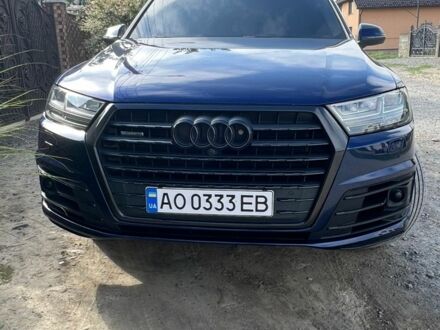 Синий Ауди Ку 7, объемом двигателя 3 л и пробегом 265 тыс. км за 28500 $, фото 1 на Automoto.ua