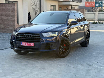 Ауди Ку 7 2019 в Ужгороде на Automoto.ua Синий Ауди Ку 7, объемом двигателя 2.99 л и пробегом 235 тыс. км за 31500 $, фото 1 на Automoto.ua