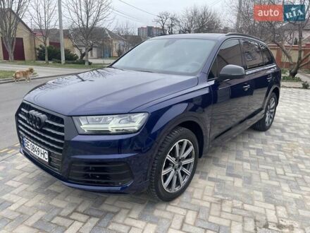 Ауди Ку 7 2019 в Николаеве на Automoto.ua Синий Ауди Ку 7, объемом двигателя 1.98 л и пробегом 84 тыс. км за 43500 $, фото 1 на Automoto.ua