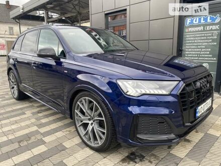 Ауди Ку 7 2020 в Сваляве на Automoto.ua Синий Ауди Ку 7, объемом двигателя 2.97 л и пробегом 69 тыс. км за 76000 $, фото 1 на Automoto.ua
