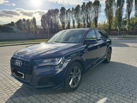 Ауди Ку 7 2020 в Киеве на Automoto.ua Синий Ауди Ку 7, объемом двигателя 3 л и пробегом 158 тыс. км за 55000 $, фото 1 на Automoto.ua