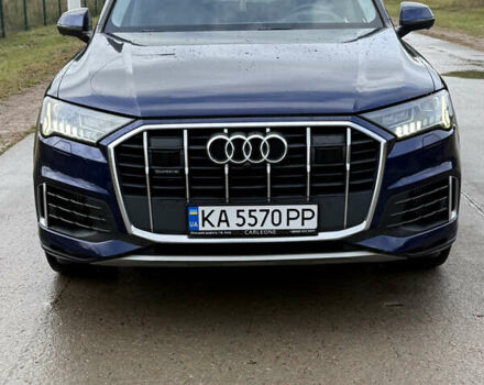 Синий Ауди Ку 7, объемом двигателя 3 л и пробегом 137 тыс. км за 53500 $, фото 1 на Automoto.ua