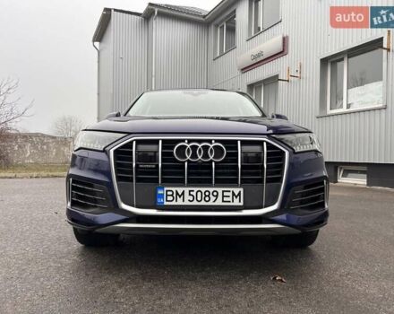 Синий Ауди Ку 7, объемом двигателя 3 л и пробегом 103 тыс. км за 51990 $, фото 1 на Automoto.ua