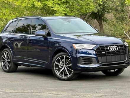 Синий Ауди Ку 7, объемом двигателя 3 л и пробегом 46 тыс. км за 22000 $, фото 1 на Automoto.ua