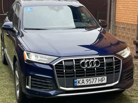 Ауди Ку 7 2021 в Киеве на Automoto.ua Синий Ауди Ку 7, объемом двигателя 1.98 л и пробегом 21 тыс. км за 55475 $, фото 1 на Automoto.ua