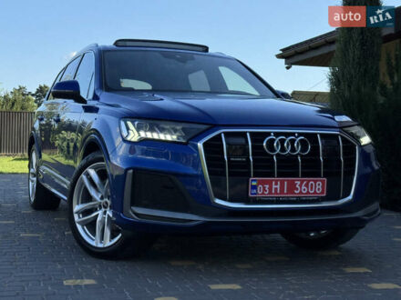 Ауди Ку 7 2021 в Киеве на Automoto.ua Синий Ауди Ку 7, объемом двигателя 2.97 л и пробегом 158 тыс. км за 58800 $, фото 1 на Automoto.ua