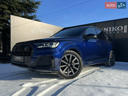 Синий Ауди Ку 7, объемом двигателя 2.97 л и пробегом 118 тыс. км за 74000 $, фото 1 на Automoto.ua