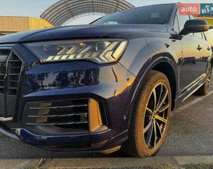 Синий Ауди Ку 7, объемом двигателя 3 л и пробегом 67 тыс. км за 59800 $, фото 1 на Automoto.ua