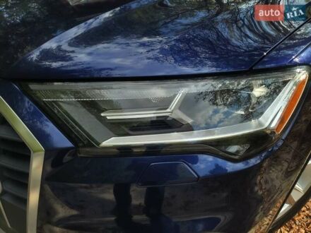 Ауди Ку 7 2022 в Киеве на Automoto.ua Синий Ауди Ку 7, объемом двигателя 3 л и пробегом 17 тыс. км за 51450 $, фото 1 на Automoto.ua