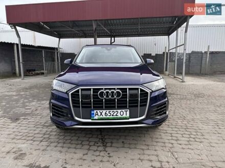 Ауди Ку 7 2023 в Харькове на Automoto.ua Синий Ауди Ку 7, объемом двигателя 3 л и пробегом 20 тыс. км за 60900 $, фото 1 на Automoto.ua