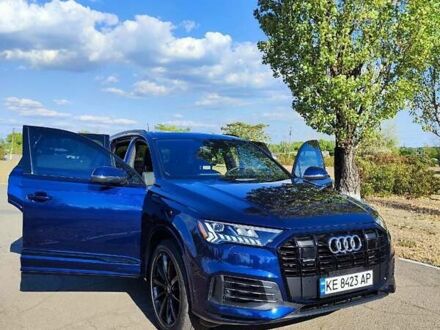 Ауди Ку 7 2023 в Каменское - Днепродзержинск на Automoto.ua Синий Ауди Ку 7, объемом двигателя 3 л и пробегом 43 тыс. км за 63000 $, фото 1 на Automoto.ua