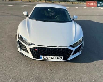Белый Ауди Р8, объемом двигателя 5.2 л и пробегом 9 тыс. км за 190000 $, фото 1 на Automoto.ua