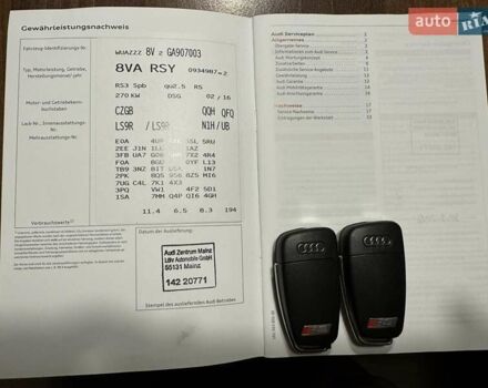 Белый Ауди РС3, объемом двигателя 2.48 л и пробегом 86 тыс. км за 37500 $, фото 3 на Automoto.ua