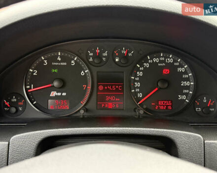 Синий Ауди РС6, объемом двигателя 4.2 л и пробегом 279 тыс. км за 19500 $, фото 5 на Automoto.ua