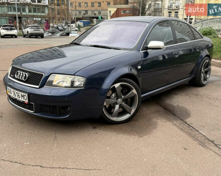 Синий Ауди РС6, объемом двигателя 4.2 л и пробегом 279 тыс. км за 19500 $, фото 1 на Automoto.ua