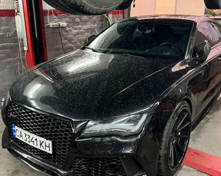 Черный Ауди РС7, объемом двигателя 4 л и пробегом 133 тыс. км за 38000 $, фото 83 на Automoto.ua