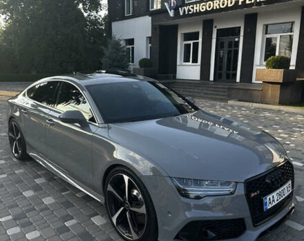 Сірий Ауді РС7, об'ємом двигуна 3.99 л та пробігом 76 тис. км за 56000 $, фото 14 на Automoto.ua