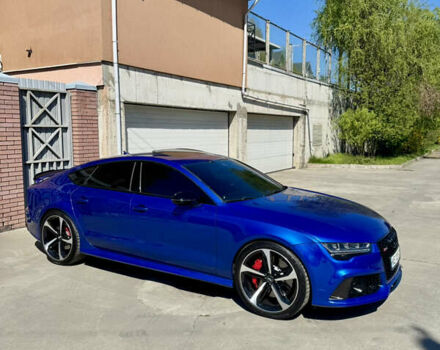 Синий Ауди РС7, объемом двигателя 3.99 л и пробегом 65 тыс. км за 58000 $, фото 3 на Automoto.ua
