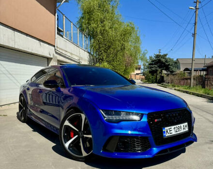 Синий Ауди РС7, объемом двигателя 3.99 л и пробегом 65 тыс. км за 58000 $, фото 1 на Automoto.ua
