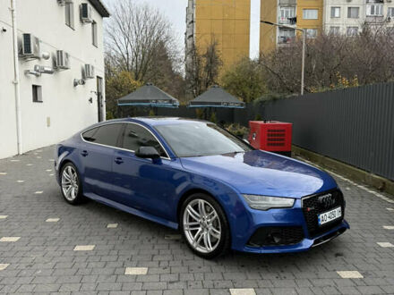 Синий Ауди РС7, объемом двигателя 3.99 л и пробегом 132 тыс. км за 43999 $, фото 1 на Automoto.ua