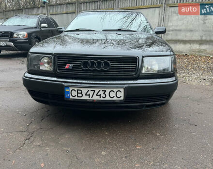 Черный Ауди С4, объемом двигателя 2.23 л и пробегом 450 тыс. км за 5500 $, фото 1 на Automoto.ua