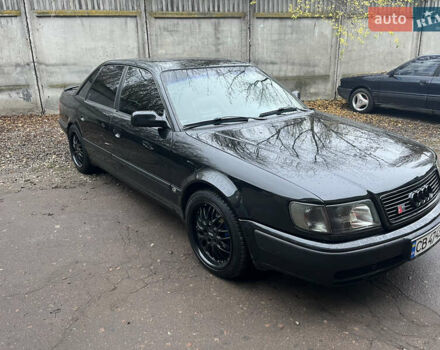 Черный Ауди С4, объемом двигателя 2.23 л и пробегом 450 тыс. км за 5500 $, фото 4 на Automoto.ua