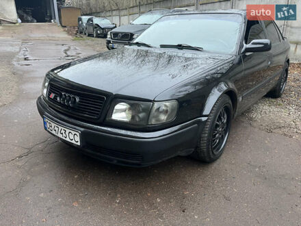 Черный Ауди С4, объемом двигателя 2.23 л и пробегом 450 тыс. км за 5500 $, фото 1 на Automoto.ua