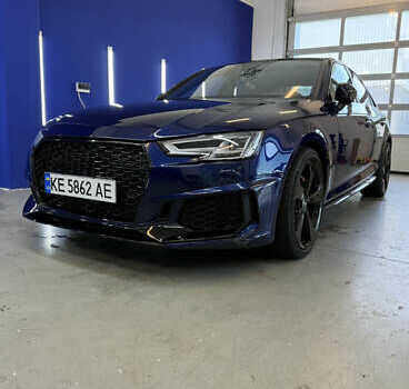 Синій Ауді С4, об'ємом двигуна 3 л та пробігом 102 тис. км за 27900 $, фото 4 на Automoto.ua