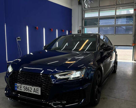 Синій Ауді С4, об'ємом двигуна 3 л та пробігом 102 тис. км за 27900 $, фото 1 на Automoto.ua