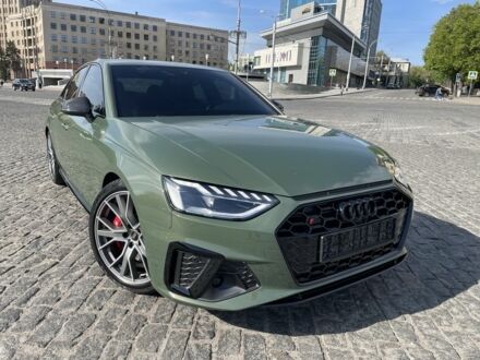 Ауді S4 2023 у Харкові на Automoto.ua Зелений Ауді S4, об'ємом двигуна 3 л та пробігом 23 тис. км за 50500 $, фото 1 на Automoto.ua