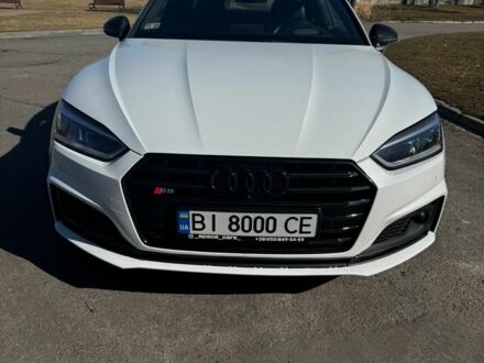 Білий Ауді S5, об'ємом двигуна 3 л та пробігом 56 тис. км за 33900 $, фото 1 на Automoto.ua