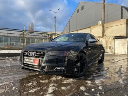 Чорний Ауді S5, об'ємом двигуна 3 л та пробігом 81 тис. км за 14490 $, фото 1 на Automoto.ua