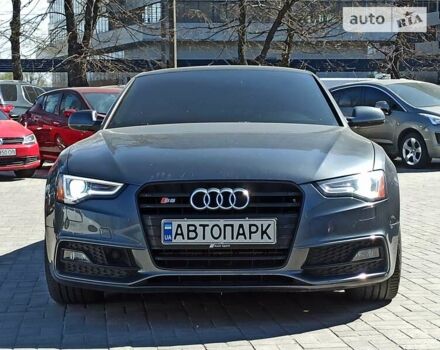 Сірий Ауді S5, об'ємом двигуна 3 л та пробігом 93 тис. км за 24900 $, фото 4 на Automoto.ua