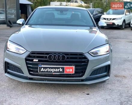Сірий Ауді S5, об'ємом двигуна 3 л та пробігом 59 тис. км за 33190 $, фото 1 на Automoto.ua