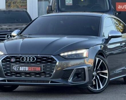 Сірий Ауді S5, об'ємом двигуна 3 л та пробігом 33 тис. км за 47500 $, фото 1 на Automoto.ua