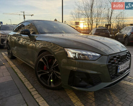Зелений Ауді S5, об'ємом двигуна 3 л та пробігом 76 тис. км за 48900 $, фото 1 на Automoto.ua