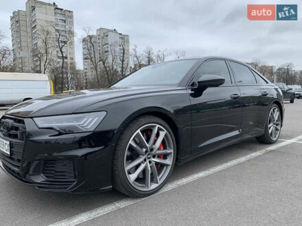 Ауді S6 2021 у Києві на Automoto.ua Чорний Ауді S6, об'ємом двигуна 2.9 л та пробігом 10 тис. км за 83000 $, фото 1 на Automoto.ua