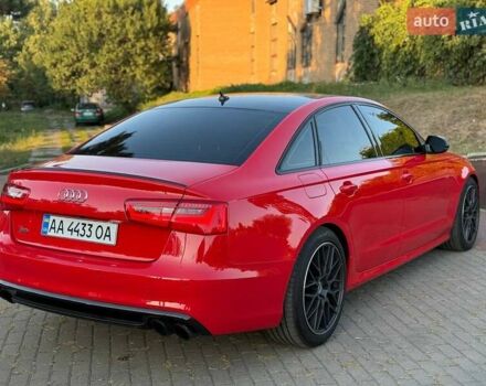Красный Ауди С6, объемом двигателя 4 л и пробегом 183 тыс. км за 33000 $, фото 5 на Automoto.ua