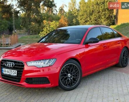 Красный Ауди С6, объемом двигателя 4 л и пробегом 183 тыс. км за 33000 $, фото 1 на Automoto.ua