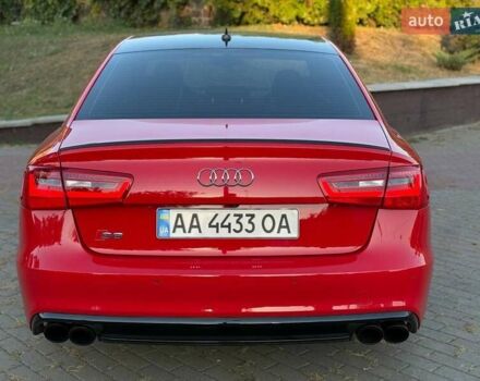 Красный Ауди С6, объемом двигателя 4 л и пробегом 183 тыс. км за 33000 $, фото 4 на Automoto.ua