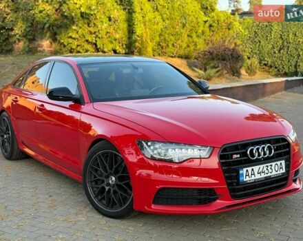 Красный Ауди С6, объемом двигателя 4 л и пробегом 183 тыс. км за 33000 $, фото 1 на Automoto.ua
