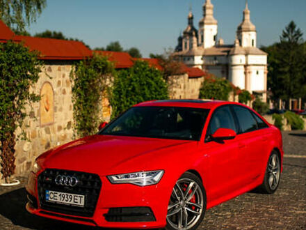 Ауді S6 2018 у Чернівцях на Automoto.ua Червоний Ауді S6, об'ємом двигуна 3.99 л та пробігом 80 тис. км за 42300 $, фото 1 на Automoto.ua