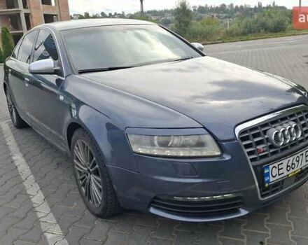 Серый Ауди С6, объемом двигателя 5.2 л и пробегом 221 тыс. км за 8500 $, фото 2 на Automoto.ua
