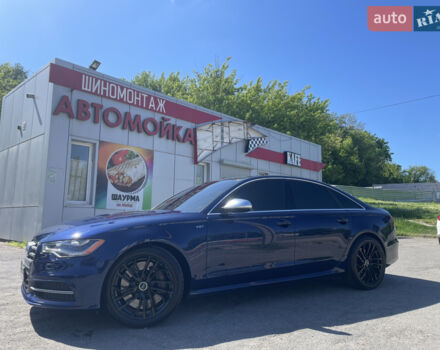 Синий Ауди С6, объемом двигателя 3.99 л и пробегом 200 тыс. км за 23000 $, фото 1 на Automoto.ua