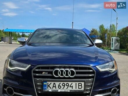 Синий Ауди С6, объемом двигателя 4 л и пробегом 185 тыс. км за 20500 $, фото 1 на Automoto.ua