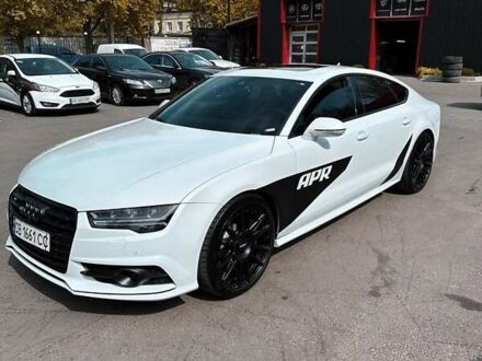 Белый Ауди С7 Спортбек, объемом двигателя 4 л и пробегом 137 тыс. км за 42000 $, фото 1 на Automoto.ua