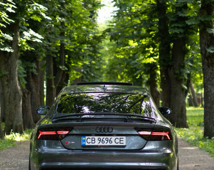 Серый Ауди С7 Спортбек, объемом двигателя 3.99 л и пробегом 218 тыс. км за 29900 $, фото 3 на Automoto.ua